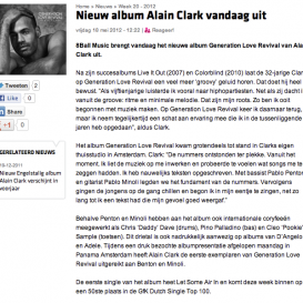 Alain Clark nieuw album